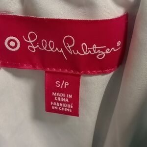 NWOT Lilly Pulitzer for Target blue/white t-strap sundress w flared top S/P